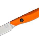 Benchmade 15700 Flyway Fixed Blade Knife 2.7" CPM-154 Satin Straight Back, Orange G10 Handles, Boltaron Sheath | Buy Benchmade 15700 Flyway Fixed...