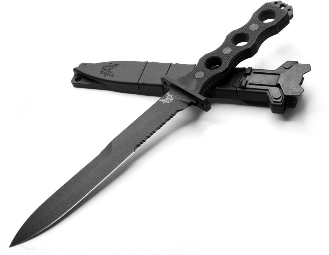 benchmade 185sbk socp fixed blade knife 711 black double edge combo dagger benchmade 185sbk socp fixed blade knife 711 black double edge combo dagger