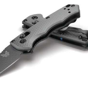 benchmade 2950bk 1 partial auto immunity folding knife 195 cpm m4 cobalt