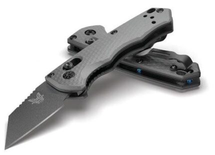 benchmade 2950bk 1 partial auto immunity folding knife 195 cpm m4 cobalt
