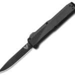 benchmade 4600dlc phaeton d a otf automatic knife black 345 black dlc 