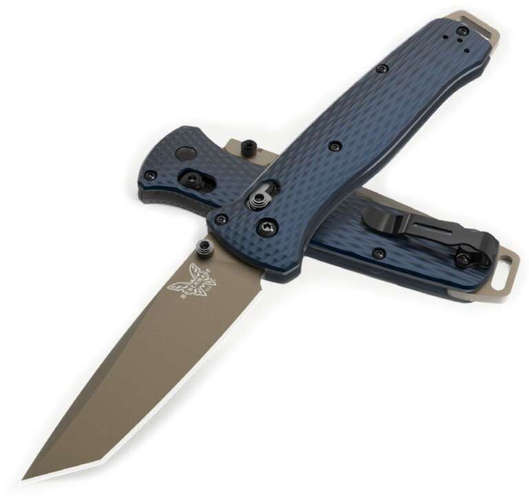 benchmade 537fe 02 bailout axis folding knife 338 cpm m4 flat dark earth