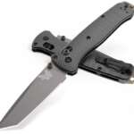 benchmade 537gy 03 bailout axis folding knife 338 cpm m4 tungsten gray