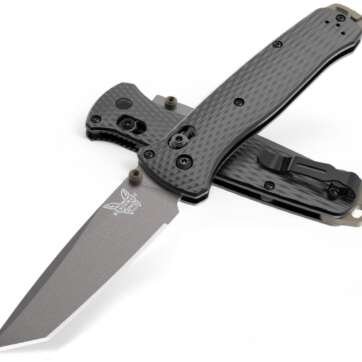 benchmade 537gy 03 bailout axis folding knife 338 cpm m4 tungsten gray
