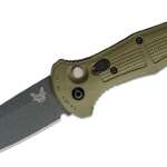 benchmade 9070bk 1 claymore auto folding knife 36 cpm d2 cobalt black drop