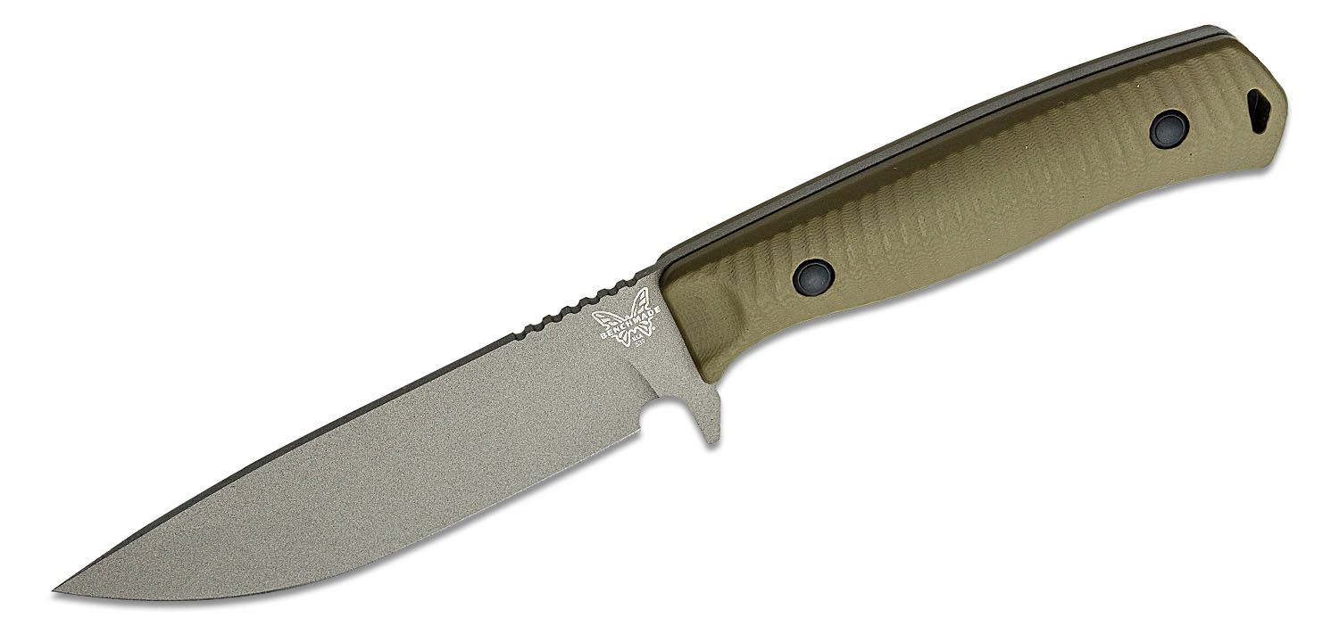 benchmade anonimus fixed blade knife 5 cpm cruwear tungsten gray drop point benchmade anonimus fixed blade knife 5 cpm cruwear tungsten gray drop point