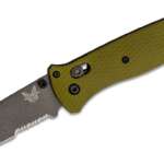 benchmade bailout axis folding knife 338 cpm m4 gray cerakote tanto combo