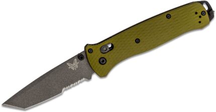 benchmade bailout axis folding knife 338 cpm m4 gray cerakote tanto combo