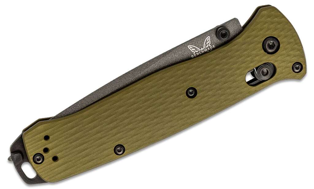 benchmade bailout axis folding knife 338 cpm m4 gray cerakote tanto plain