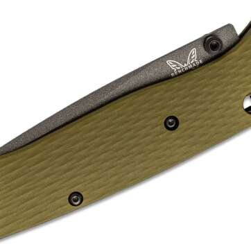 benchmade bailout axis folding knife 338 cpm m4 gray cerakote tanto plain