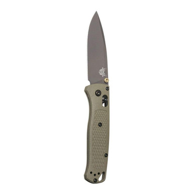 benchmade bugout axis drop point knife gray