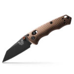 benchmade full immunity axis stud knife burnt bronze