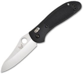 benchmade griptilian axis lock knife black 345 satin 550hg buy