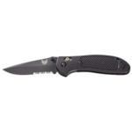 benchmade griptilian axis lock knife gray blue g 10 345 black serr 