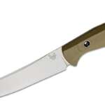 benchmade hunt meatcrafter fixed blade knife 608 cpm s45vn stonewashed 1