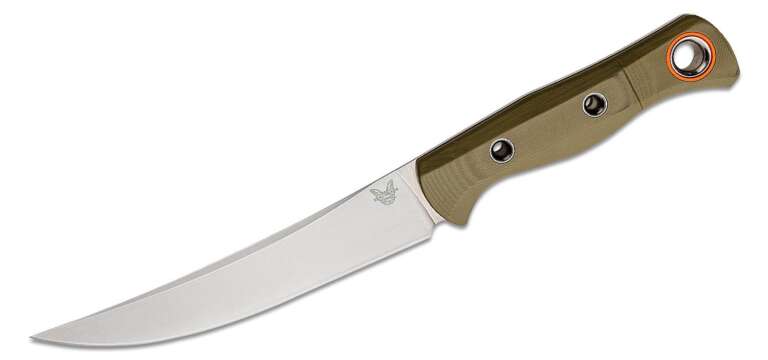 benchmade hunt meatcrafter fixed blade knife 608 cpm s45vn stonewashed 1