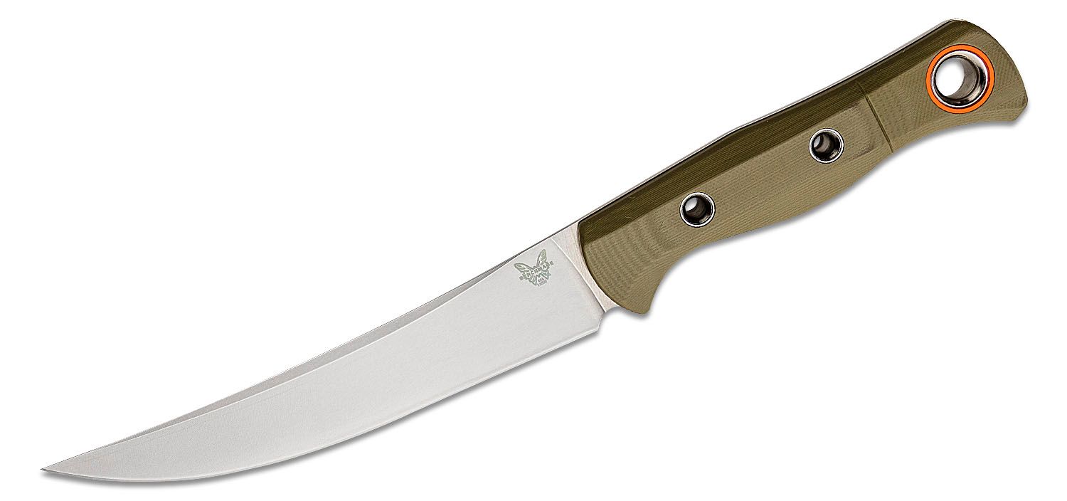 benchmade hunt meatcrafter fixed blade knife 608 cpm s45vn stonewashed benchmade hunt meatcrafter fixed blade knife 608 cpm s45vn stonewashed