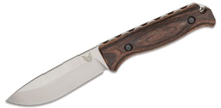 benchmade hunt saddle mountain skinner fixed blade knife 42 s30v drop
