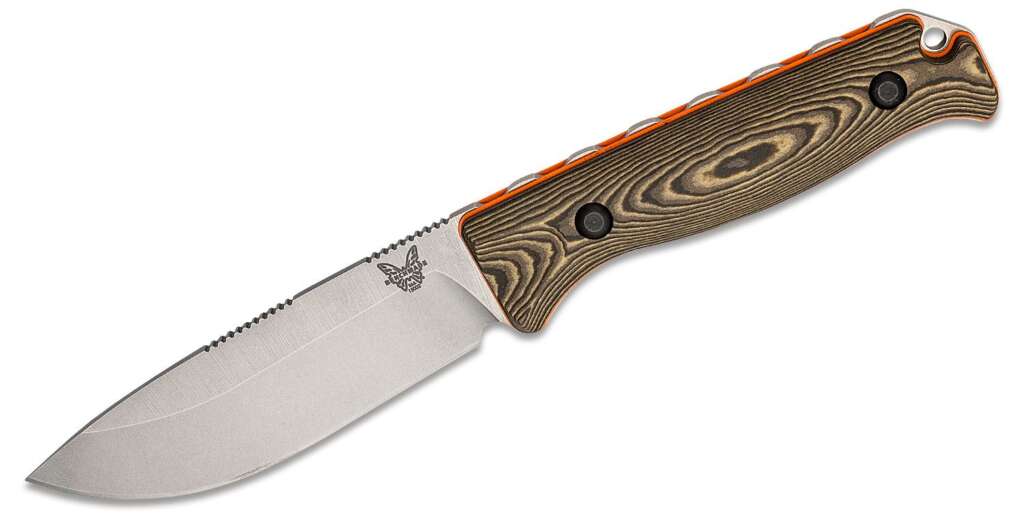 benchmade hunt saddle mountain skinner fixed blade knife 42 s90v drop