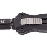 benchmade infidel dagger otf automatic knife 395 black 3300bk buy