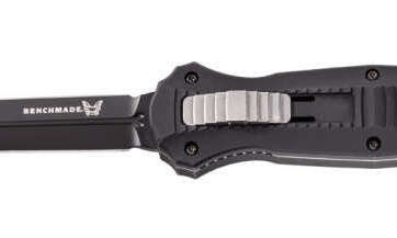 benchmade infidel dagger otf automatic knife 395 black 3300bk buy