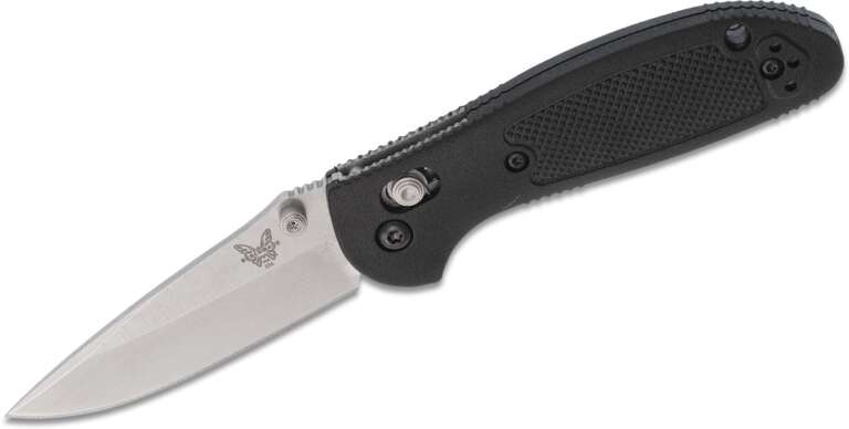 benchmade mini griptilian axis lock folding knife 291 s30v satin drop point