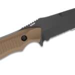 benchmade nimravus tanto 45 combo blade coyote aluminum handles coyote