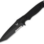 benchmade nimravus tanto fixed blade knife 45 black serr 141sbk buy