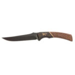 browning hunter fixed knife trailing point