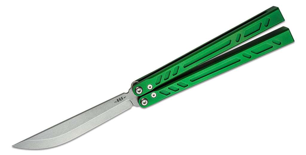 brs bladerunners systems barebones balisong butterfly knife 45 154cm 2