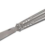 brs bladerunners systems barebones balisong butterfly knife clip point