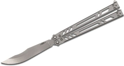 brs bladerunners systems barebones balisong butterfly knife clip point