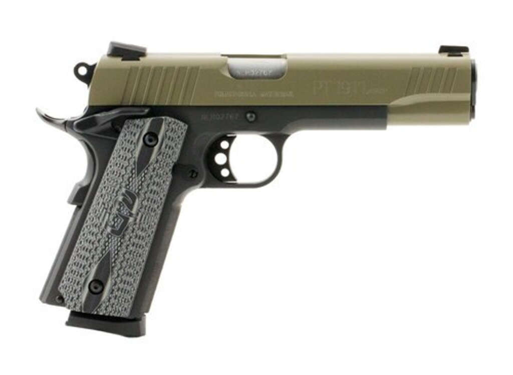 buy taurus 1911 45 acp 5 8rd novak sights black frame sand slide