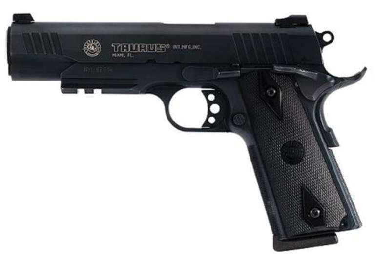 buy taurus 1911 pistol blue picatinny rails taurus firearms llc