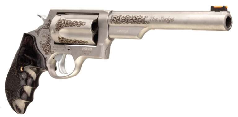 buy taurus 2441069teng1 judge engraved revolver single double actio taurus