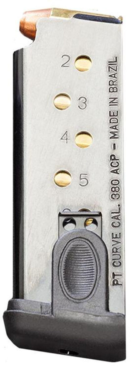 buy taurus 380 curve magazine380 acp 6 rd black finis taurus firearms llc