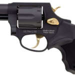 buy taurus 856 38 special 2 barrel black rubber grip gold accents 6rd 