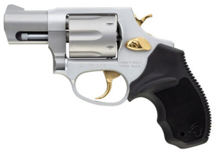 buy taurus 856 38 special 2 barrel black rubber grip stainless gold
