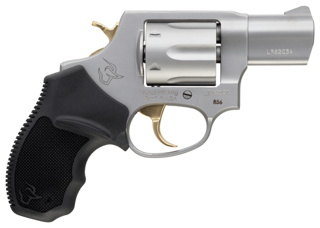 buy taurus 856 38 spl 2 barrel stainless steel gold trigger hammer