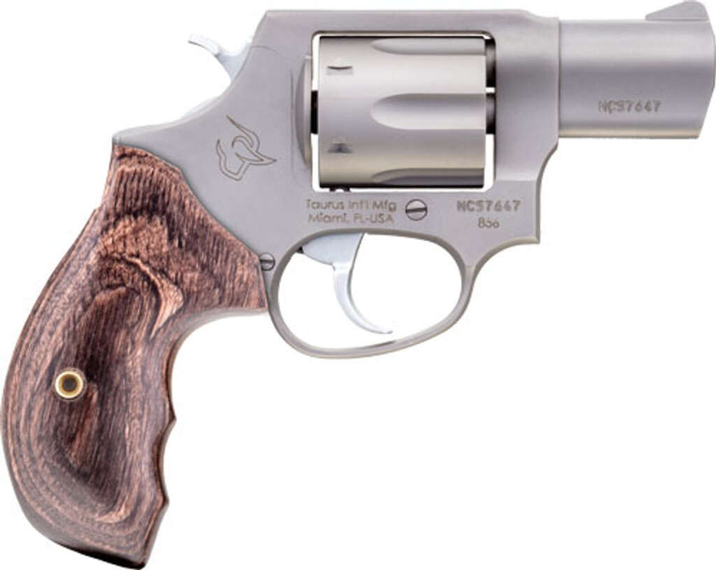 buy taurus 856 38 spl p 2 stainless steel barrel stainless finish walnut