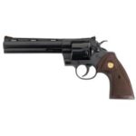 colt python target 357 magnum 6 6 rounds blued walnut