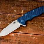 eklipse harpoon tanto working finish black dlc lockside blue black g10 blue