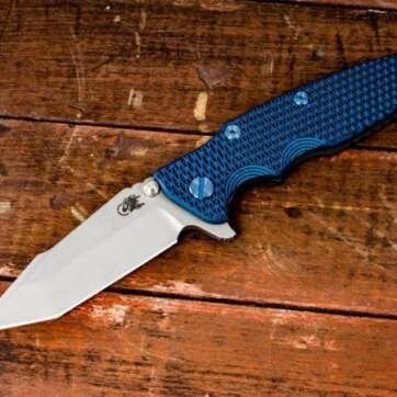 eklipse harpoon tanto working finish black dlc lockside blue black g10 blue
