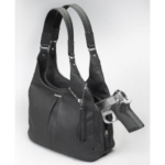 gun toten mamas slouch shoulder bag black