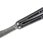 heibel knives invictus balisong 102 butterfly knife 475 rwl 34 acid washed