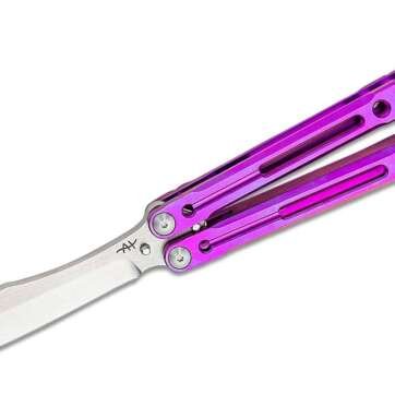 heibel knives invictus balisong 103 butterfly knife 475 rwl 34 stonewashed