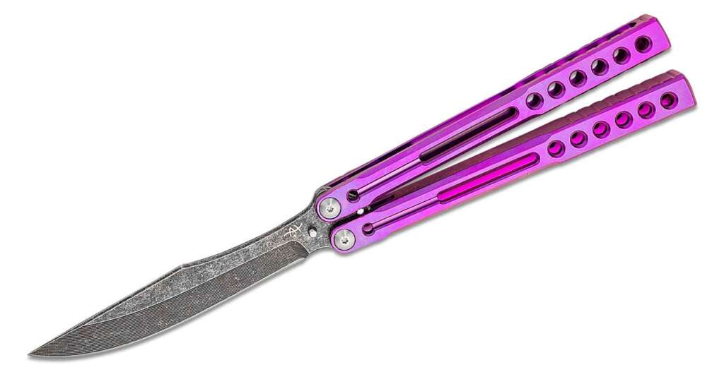 heibel knives invictus balisong 104 butterfly knife 475 rwl 34 acid washed