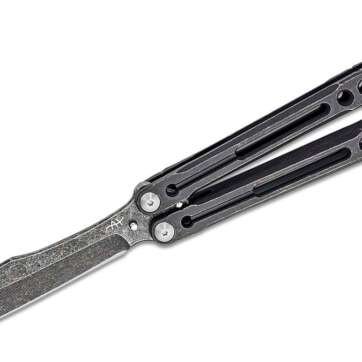 heibel knives invictus balisong 106 butterfly knife 475 rwl 34 acid washed