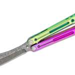 heibel knives invictus balisong 114 butterfly knife 475 rwl 34 acid washed