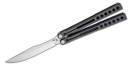 heibel knives invictus balisong 117 butterfly knife 475 rwl 34 stonewashed